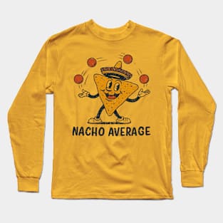 The Nacho Master: Juggling His Way to Cheesy Victory Long Sleeve T-Shirt